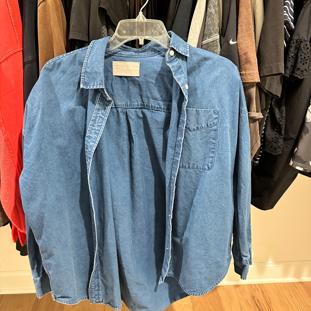 Everlane denim shirt
